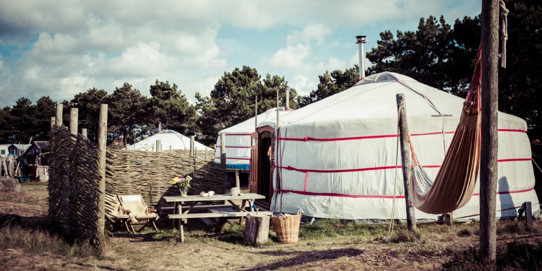 2-persoons yurt